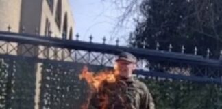 Se inmola soldado de EEUU en protesta del genocidio en Palestina #ImagenesSensibles.