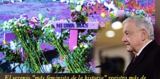 El “sexenio más feminista de la historia” registra más de 4 mil feminicidios .