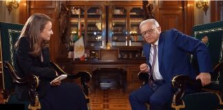 Entrevista a modo da AMLO a periodista de medio ruso. Un acto de propaganda critican.