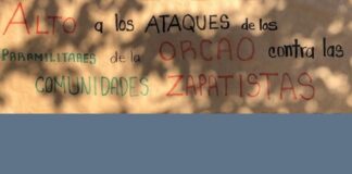 Colectivos europeos denuncian “permisividad y solapamiento del Estado” ante violencia paramilitar contra zapatistas