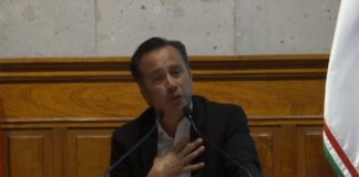 En abierta intromisión al proceso electoral Cuitláhuac García presume encuestas.