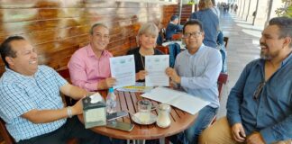 Firman convenio ópticas 10 conm SIDETAX y APAN SODETAX en beneficio de 250 agremiados