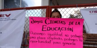 Eliminan a egresados de Ciencias de la Educación para aspirar a una plaza en telesecundaria .