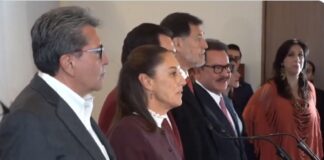 Suscribe Claudia Sheinbaum iniciativas de López Obrador .