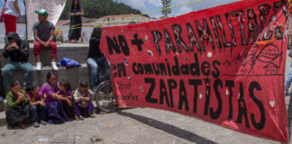 Reportan nuevo ataque armado contra BAEZLN en Ocosingo.
