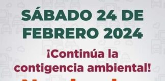 Continúa la Contingencia Ambiental Atmosférica por Ozono en CDMX