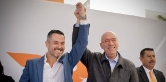 Dante Delgado unge a Hipólito “Polo” Deschamps como candidato a gubernatura de #Veracruz