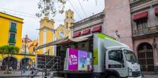 Llega el Librobús al parque Benito Juárez #Xalapa
