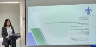 Mariela Judith Domínguez Domínguez hace propuesta para diagnóstico y monitoreo de cáncer de Hígado .