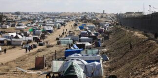 Israel presenta un plan a Egipto para evacuar a civiles de Rafah .