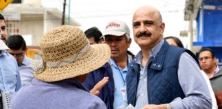 Anuncia Alcalde Ricardo Ahued la rehabilitación de calle Lucio #Xalapa