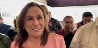 Confía Rocío Nahle en que Claudia Sheinbaum será la primera Presidenta de México.