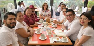 Rocío Nahle pone orden en aras de sumar en el sur de Veracruz.