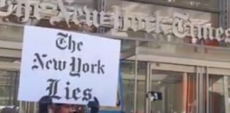 Morenos que persiguieron a Xochitl Gálvez en EEUU protestan contra el diario NYT