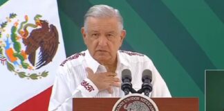 Lopez Obrador justifica blindaje de Palacio Nacional ante protestas Feministas .