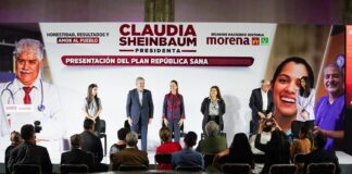 Claudia Sheinbaum plantea impulso al sistema de salud mediante un decálogo.