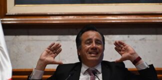 Cuitláhuac García niega acoso policial al alcalde Ponciano Vázquez Parissi.