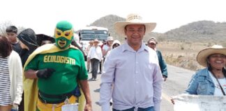 Concluye viacrucis el Ecologista Universal con exigencia de cierre de Laguna Verde .