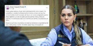 A 48 horas del feminicidio de Camila reaparece la gobernadora Evelyn Salgado #Guerrero