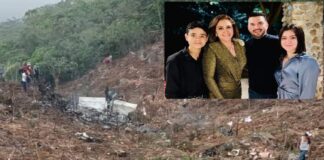 En accidente aéreo muere dip. Juan Pablo Montes de Oca, su familia y el piloto .