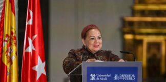 ¡México es una fosa!, testificó Ma. Guadalupe Aguilar al recibir premio de DH “Rey de España”