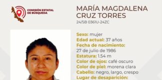 #FeminicidioVeracruz: Encuentran cuerpo de María Magdalena, elemento desaparecida de la fuerza Civil.