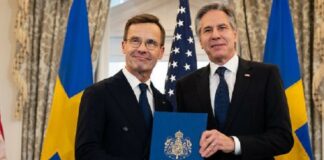 #Histórico: Suecia formaliza su ingreso a la OTAN en medio de la crisis en Ucrania.