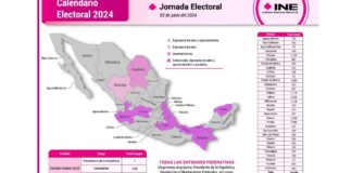 Lo que se juega electoralmente este 2024 en México #Calendario