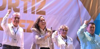 Entregan presea “Josefa Ortiz de Domínguez” a Rocío Nahle