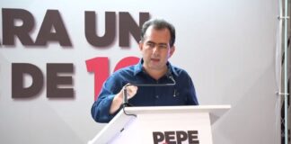 Pepe inició con todo, sin perder tiempo .