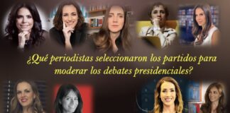¿Qué periodistas seleccionaron los partidos para moderar los debates presidenciales?