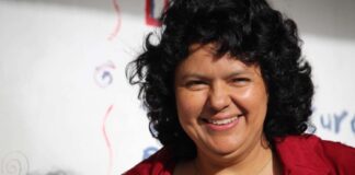 Berta Cáceres vive en las palabras.