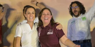 Tantoyuca será Morena, como todo el estado: Rocío Nahle.