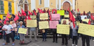 Antorcha Campesina realiza cadena humana en exigencia de agua en todo #Veracruz