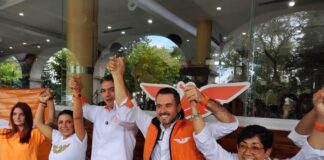 Polo Deschamps, candidato a gubernatura por MC presenta su plan 500 .