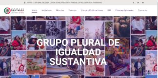 Grupo Plural de Igualdad Sustantiva presentó su micrositio