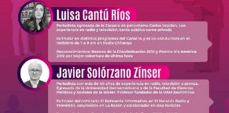 Luisa Cantú, Javier Solórzano y Elena Arcila, moderadores del Tercer Debate Presidencial; Cambian formato