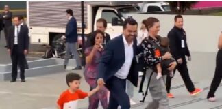 Jorge Álvarez Máynez llega al INE para agradecer a MC la oportunidad