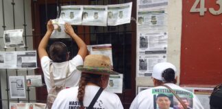 Jornada Nacional de Búsqueda tapiza ciudades con los rostros de sus desaparecidos.