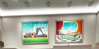 La obra del artista español José Luis Puche en Milán Italia