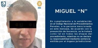 Detienen a Químico Farmacobiólogo sospechoso de al menos 7 feminicidios en Iztacalco