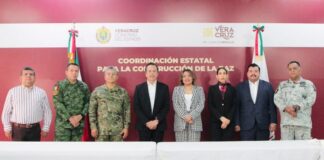 OPLE Veracruz asiste a la Mesa Estatal de Coordinación para la Construcción de la Paz y Seguridad