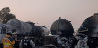 Bajo la sombra del huachicol en #Tlahuelilpan #Hidalgo explotan 5 pipas