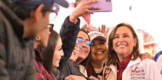 Nahle dice que abrirá oportunidades a los jovenes en Veracruz.