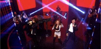 Gloria Trevi sorprendió al cantar con sus hijos en nuevo programa de Univisión “Juego de Voces” –