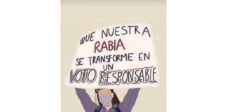 Votaremos con rabia, revancha y resentimiento .