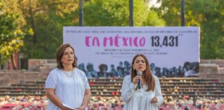 Xóchitl Gálvez preside memorial por 13 mil 431 niñas y niños asesinados durante este sexenio.