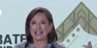 Este es el mensaje de Xóchitl Gálvez que no se vio porque se “les cayó” el sistema #Video