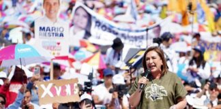 En Puebla asegura Xóchitl Gálvez que terminarán con el huachicol.