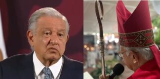 López Obrador niega ataque a la Iglesia católica en caso del Obispo Salvador Rangel